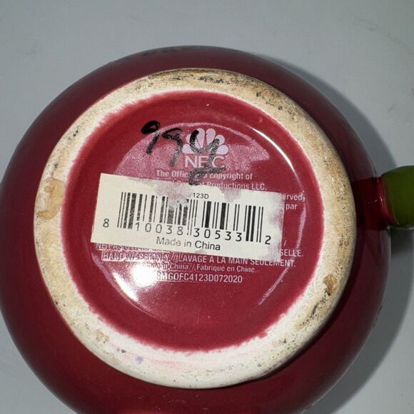 The Office Dwight Schrute Farms Red Beet Coffee Mug Cup Scranton Pennsylvania - Picture 7 of 10